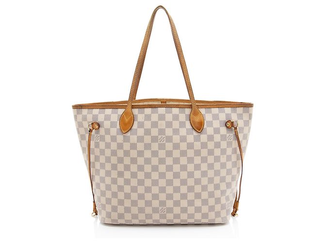 Louis Vuitton Damier Azur Neverfull MM Tote