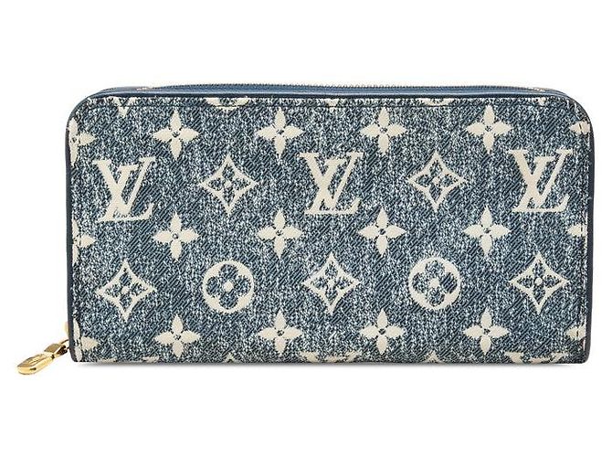 Cartera Zippy Louis Vuitton Monogram Jacquard Denim