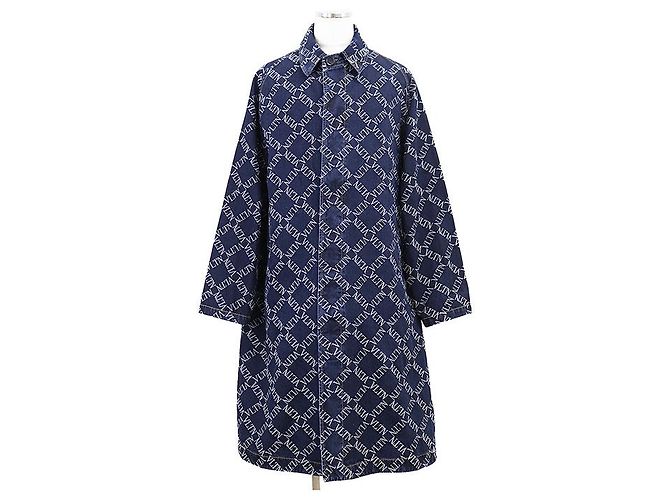 Abrigo de algodón jacquard Valentino VLTN