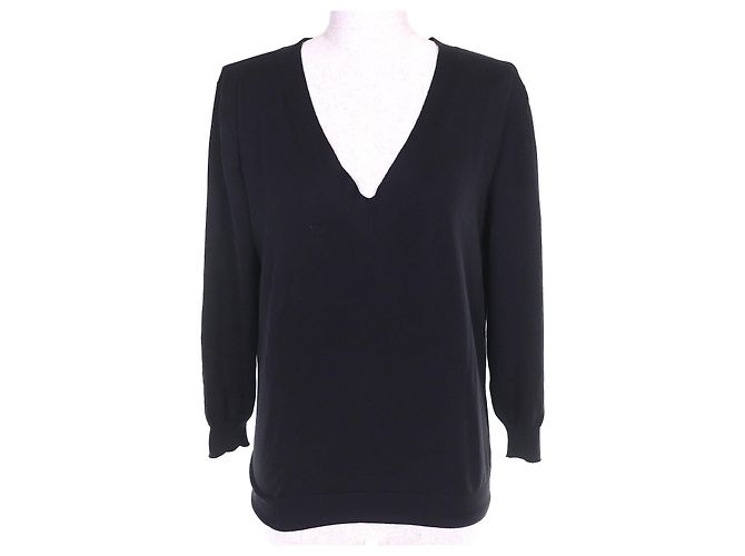 Top de algodón de punto Hermès XL