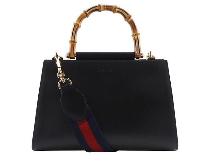 Bolsa 2way Gucci Nymphaea em couro de bezerro