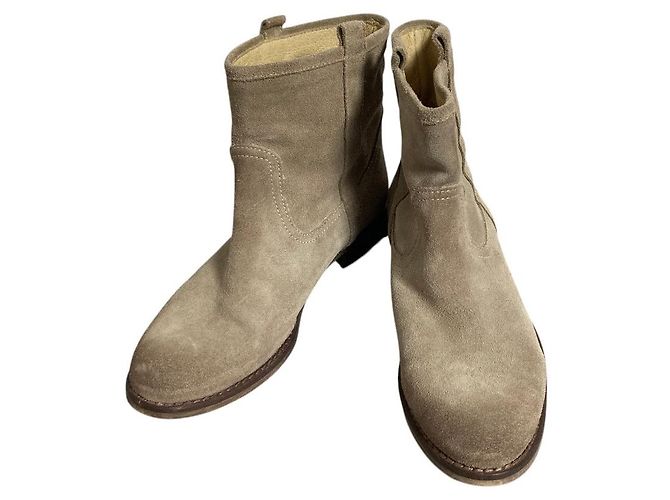 Theory Suede Short Boots