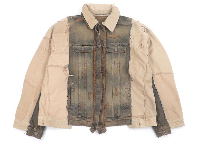 Dolce & Gabbana Casaco de algodão denim patchwork Dolce&Gabbana