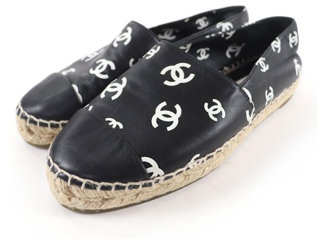Espadrilles en cuir CHANEL COCO Mark