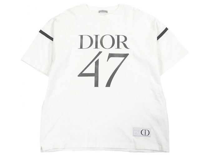 Camiseta Dior de punto de algodón slub