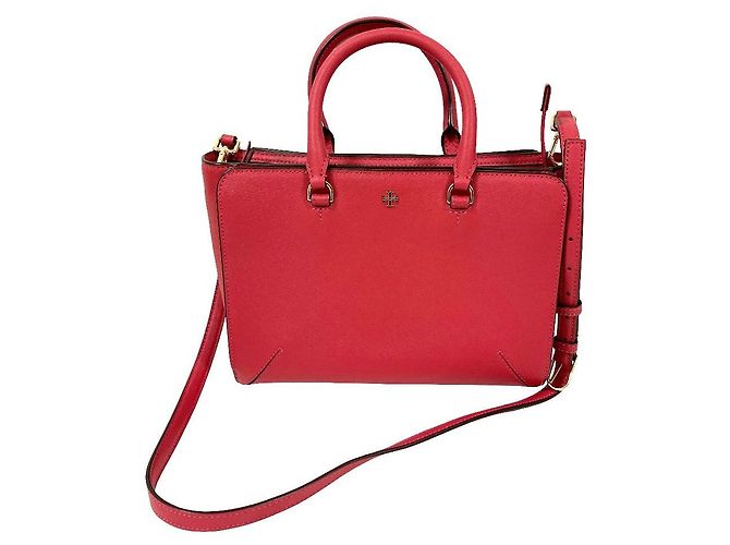 mala 2way em couro Saffiano Tory Burch