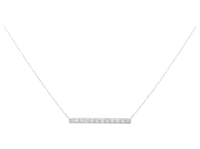 Autre Marque Diamantenhalskette Au750