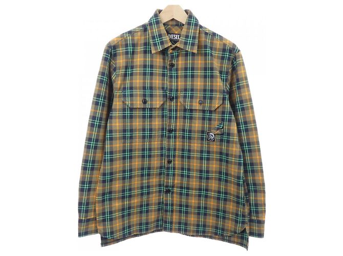 Autre Marque Camicia in cotone a quadri DIESEL