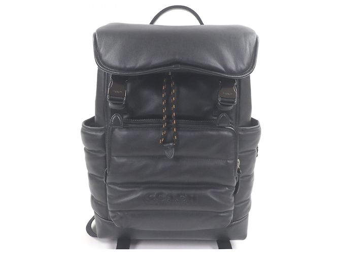 Sac à dos COACH League Flap Backpack en cuir