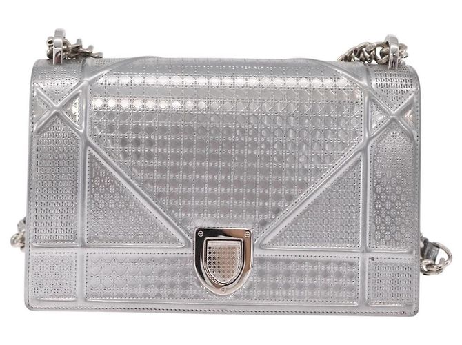 Christian Dior Diorama Flap Patent Medium