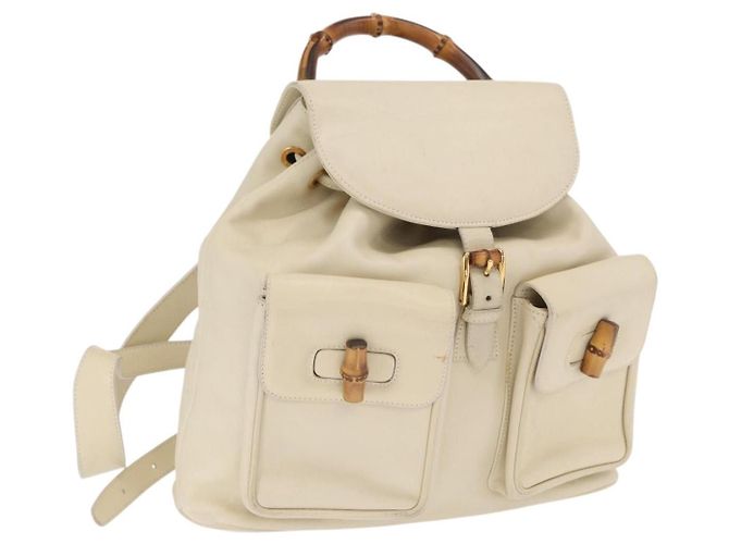 Gucci Vintage Bamboo Leather Medium