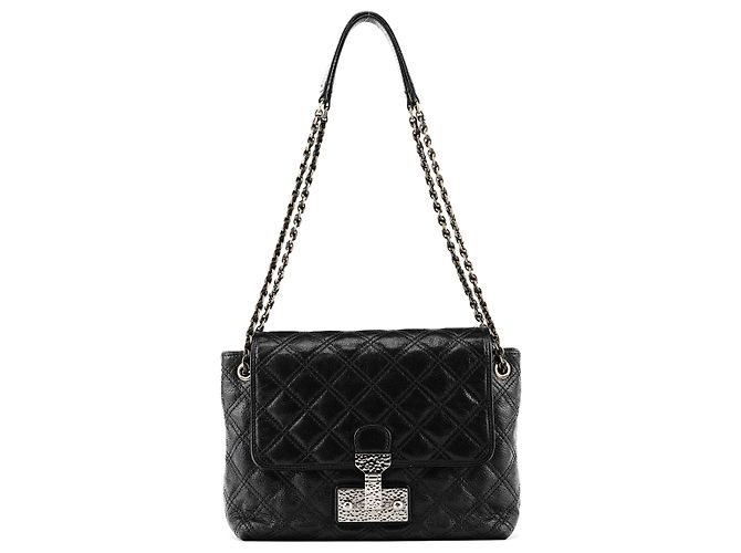 Marc Jacobs Black Quilted Leather Chain Shoulder Bag