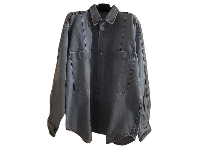 Autre Marque Camicia di jeans blu MadeinTomboy