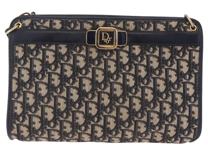 Christian Dior Trotter shoulder Canvas