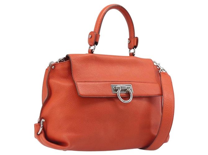 Salvatore Ferragamo Soft Sofia Leather Medium