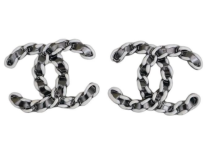 Chanel Orecchini CC Metallo