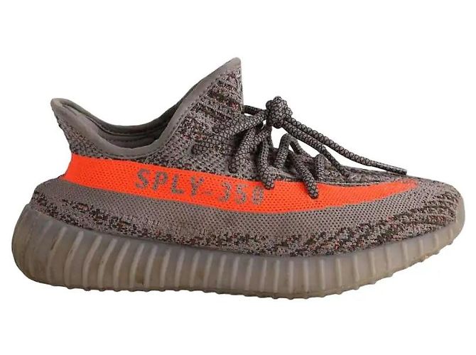 Yeezy Sneaker grau Stoff