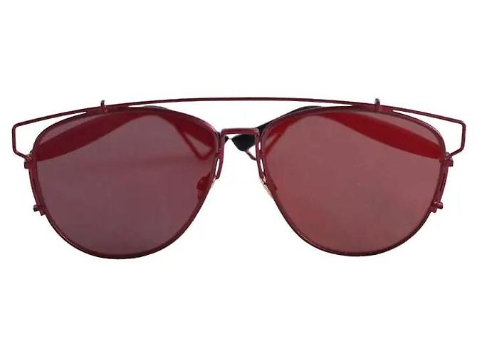 Dior Sonnenbrille Metall Bordeaux
