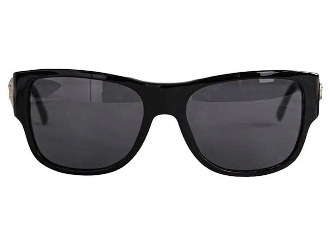 Occhiali da sole Versace neri in plastica