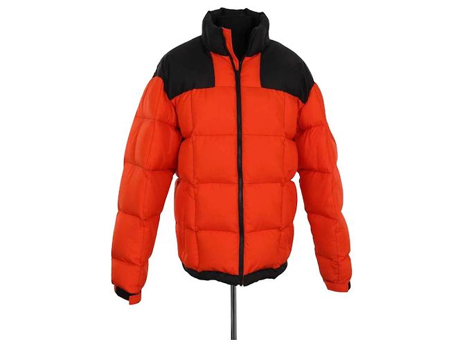 The North Face Orange Down Jacket