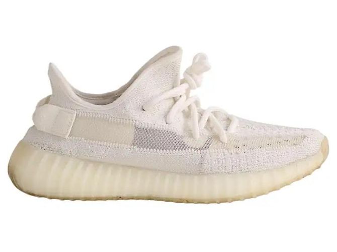 Yeezy Sneaker weiß Stoff Größe 38