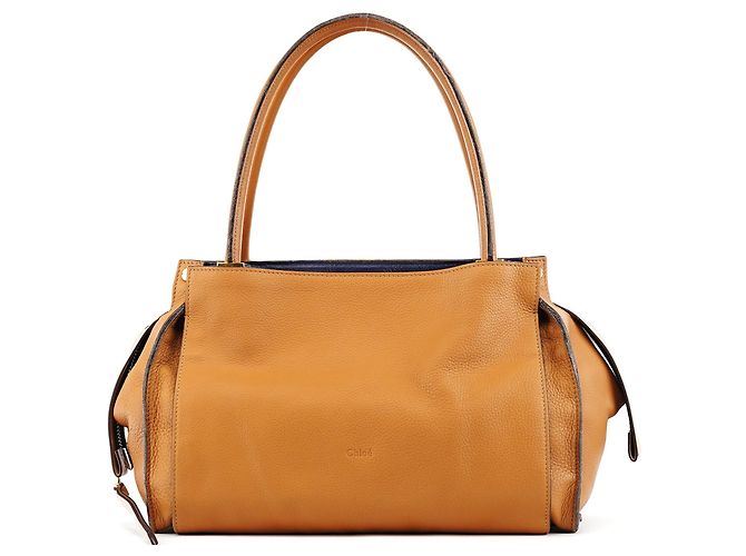 Chloé Sac cabas Dolly en cuir tan