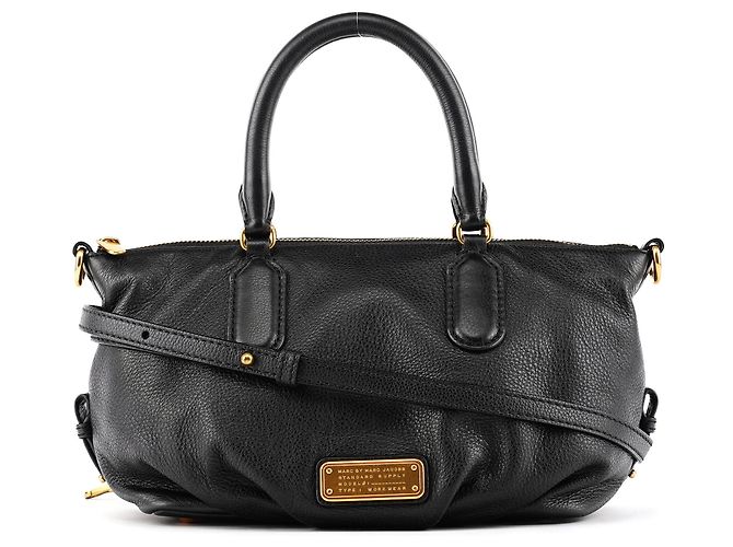 Marc by Marc Jacobs Borsa Bowling 2-Way Classic Q in pelle nera