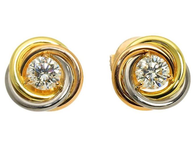 Orecchini Cartier Trinity Diamanti
