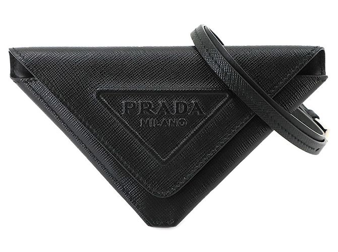 Pouch a mano Prada Triangle