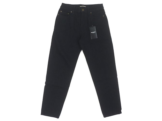 Yves Saint Laurent Saint Laurent Paris Denim-Baumwollhose