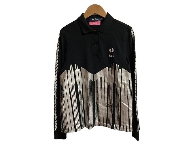 Autre Marque FRED PERRY Polo a maniche lunghe in cotone
