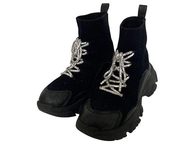 Autre Marque Staccato Dolce Cord Sneaker-Boots