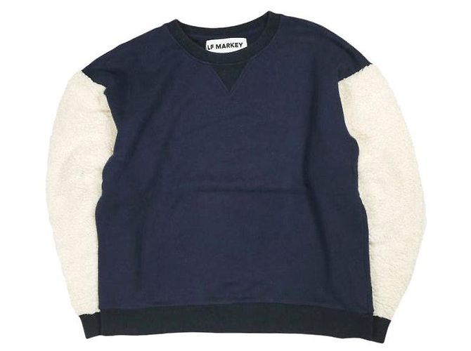 Autre Marque LF MARKEY V-Gusset Sweatshirt Sweatshirt aus Baumwolle und Polyester