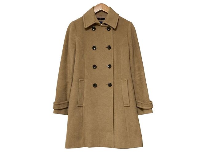 Autre Marque Green Label Relaxing Wool Coat
