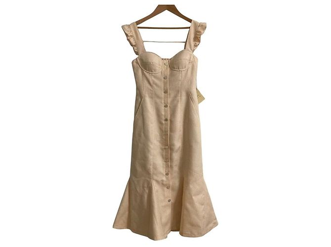 Autre Marque ME&ME COUTURE Bright Jacquard Kleid