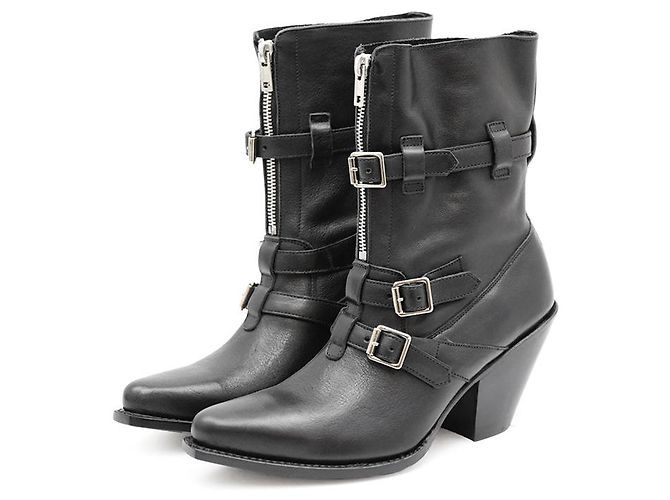 Céline Celine Berlin Leather Boots