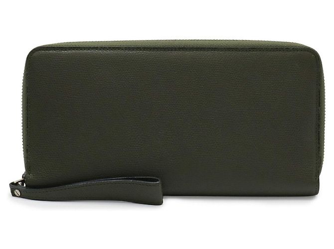 Valextra Leder-Langbrieftasche