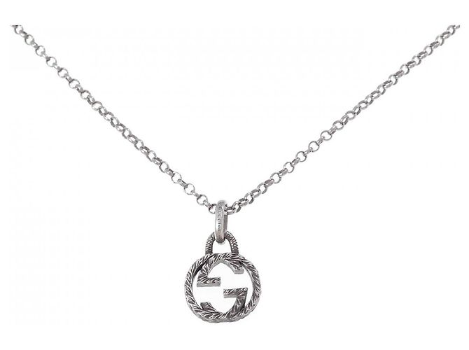 Collana Gucci Interlocking G in Argento 925
