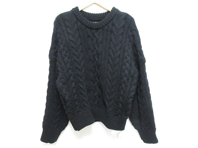 Autre Marque nairo Strickpullover mit Zopfmuster
