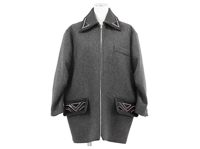 Prada Wool Twill Coat