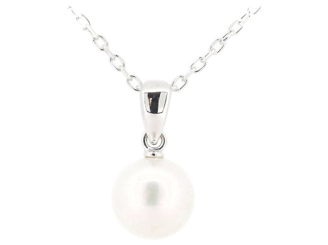 Collar de perlas Mikimoto Au750