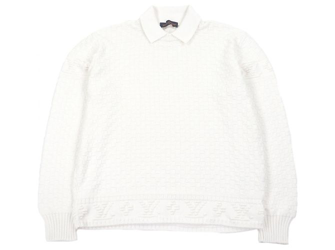 Louis Vuitton Damier Monogram Strick-Polohemd