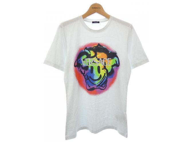 T-shirt de algodão VERSACE