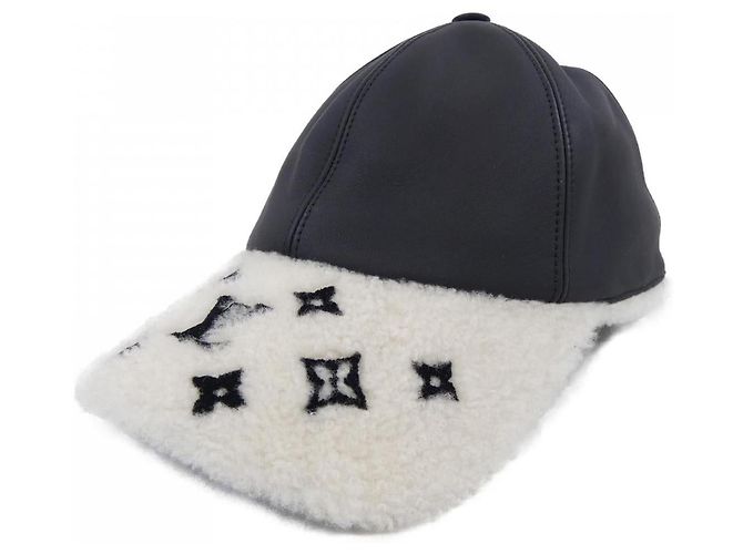 Louis Vuitton Shearling Visor Cap
