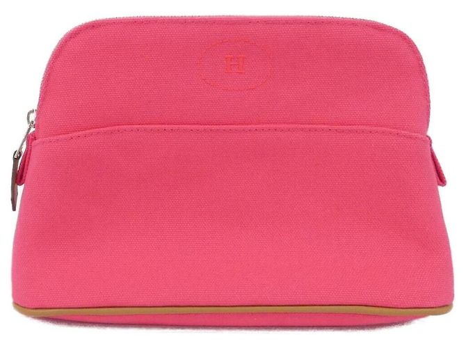 Hermès Hermes Bolide Mini Canvas Pouch