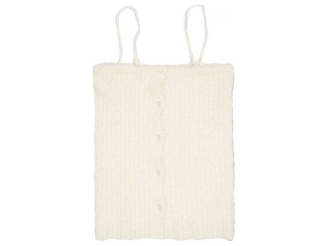 Autre Marque Ray BEAMS Bustier de malha canelada lamé
