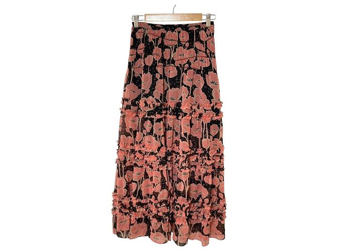 Autre Marque Jupe maxi en mousseline Ted Baker