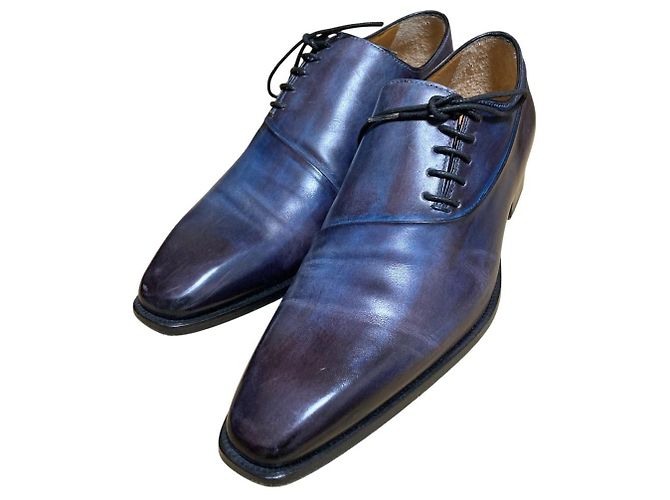 Autre Marque Scarpe eleganti in pelle patinata Francesco Benigno