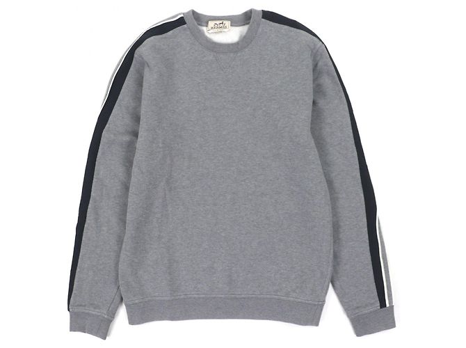 Hermès Sweatshirt de gola redonda em algodão Hermes
