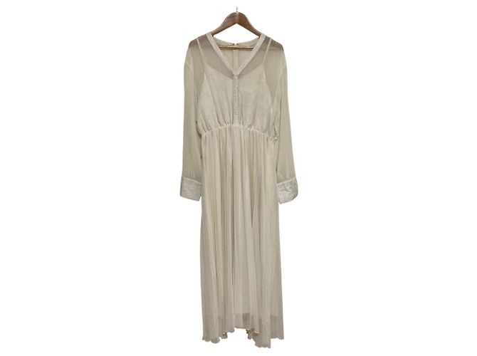 Autre Marque Abito Ameri Vintage CLAIRE JACQUARD PLEATS